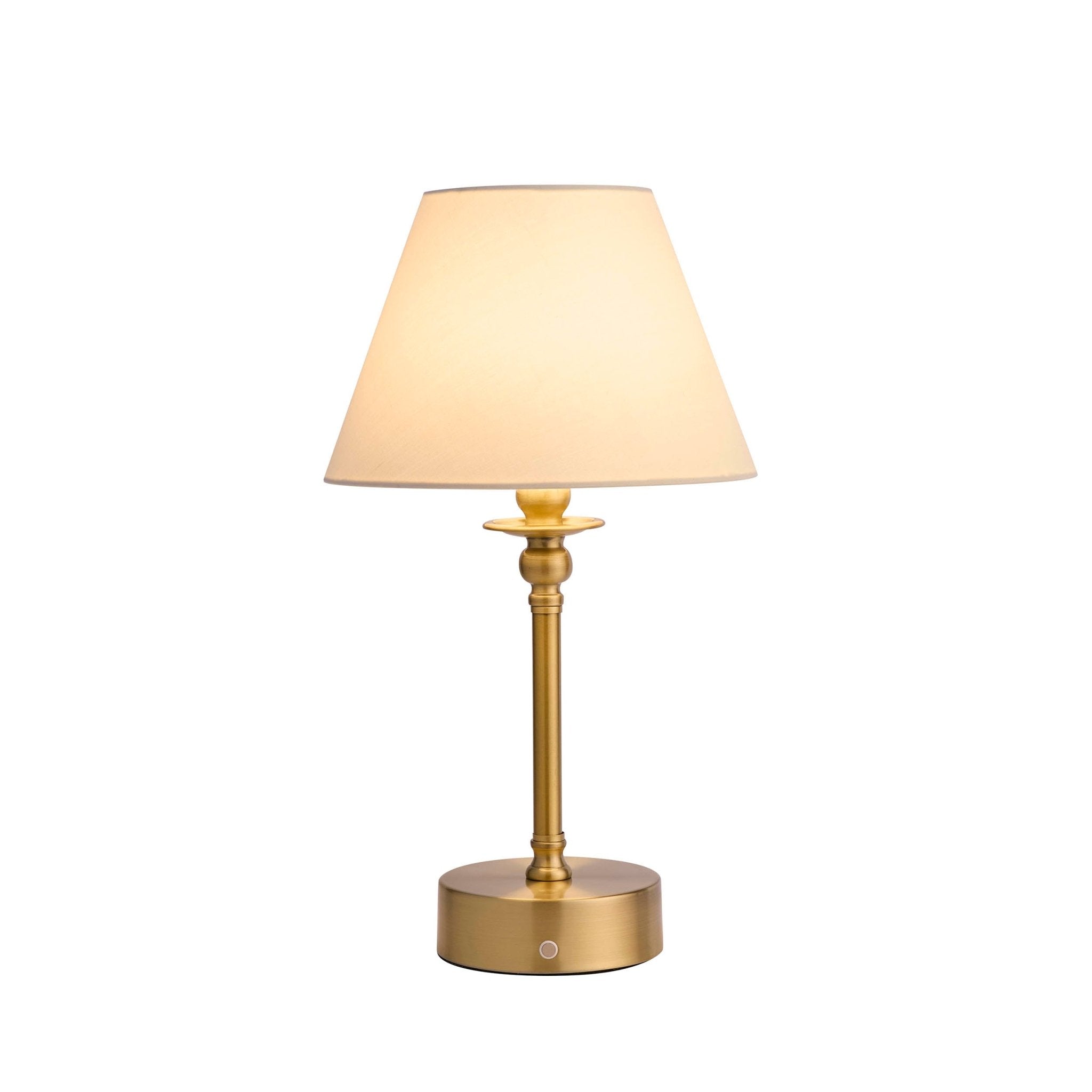 Dusklia - Lucille Ornate LED Rechargeable Wireless Lamp - Brass