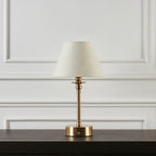 Dusklia - Lucille Ornate LED Rechargeable Wireless Lamp - Brass
