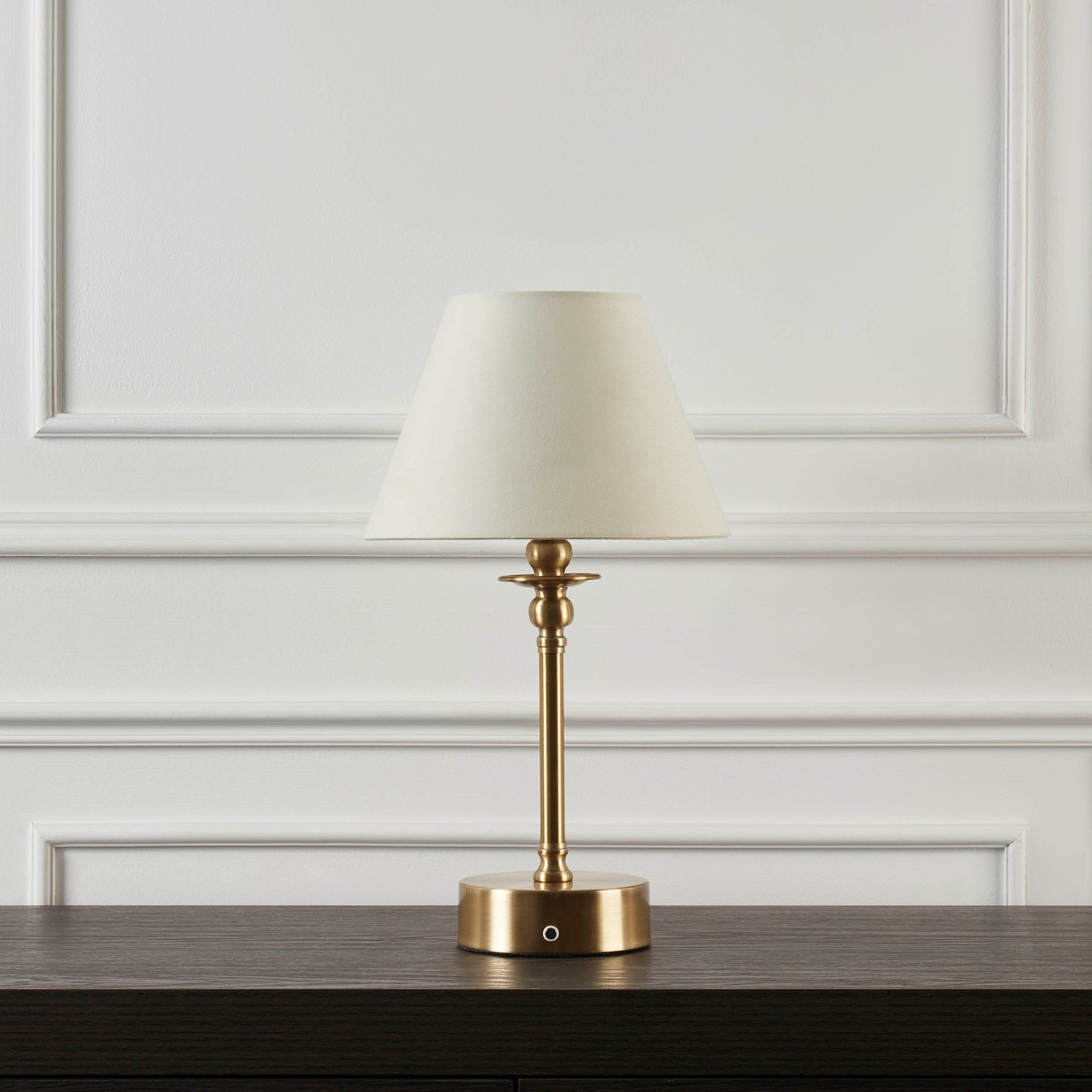 Dusklia - Lucille Ornate LED Rechargeable Wireless Lamp - Brass