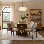 Dusklia - Lucy 4 Seater Dining Table - Light Wood