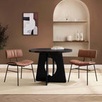 Dusklia - Lucy 4 Seater Dining Table - Black