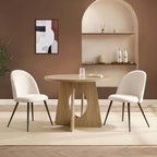 Dusklia - Lucy 4 Seater Dining Table - Light Wood