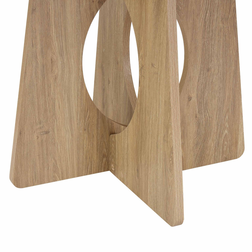 Dusklia - Lucy 4 Seater Dining Table - Light Wood