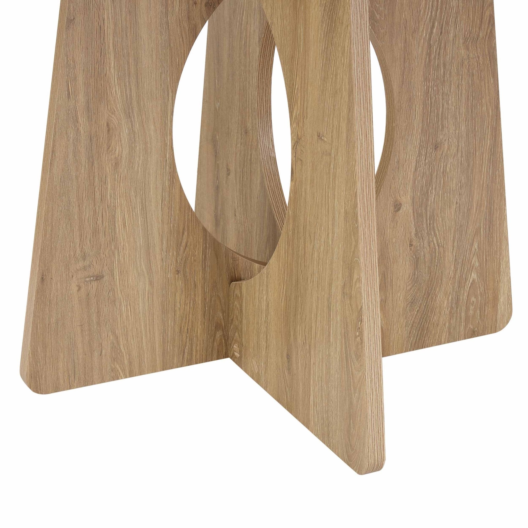 Dusklia - Lucy 4 Seater Dining Table - Light Wood
