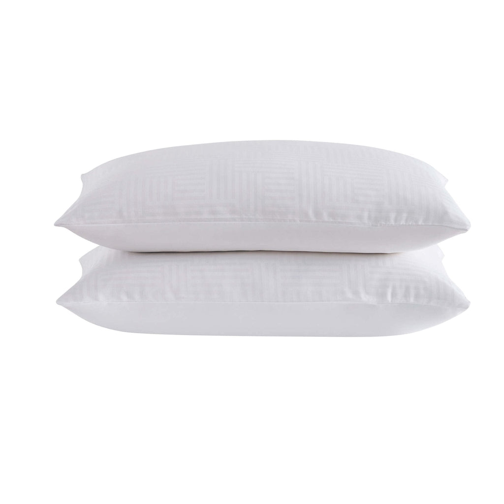 Dusklia - Lyla Cotton Lyocell Duvet Cover & Pillowcase Set - White