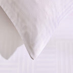 Dusklia - Lyla Cotton Lyocell Duvet Cover & Pillowcase Set - White