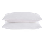 Dusklia - Lyla Cotton Lyocell Pair of Pillowcases - White