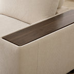 Dusklia - Lyon Armchair - Speckled Sand Boucle