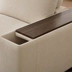 Dusklia - Lyon Armchair - Speckled Sand Boucle