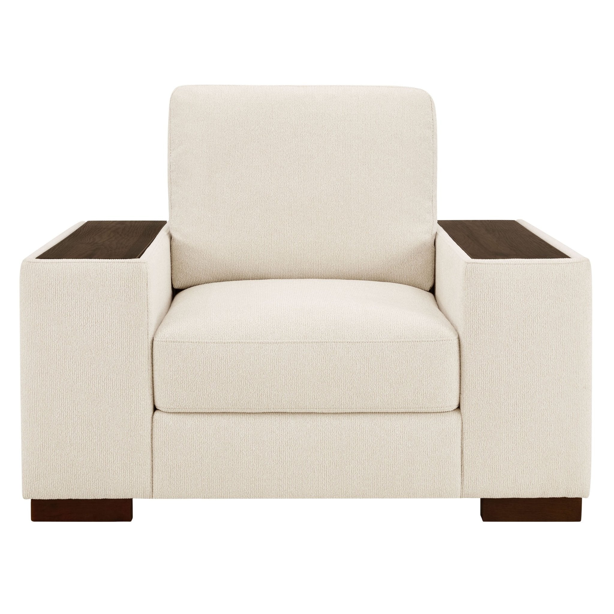 Dusklia - Lyon Armchair - Speckled Sand Boucle