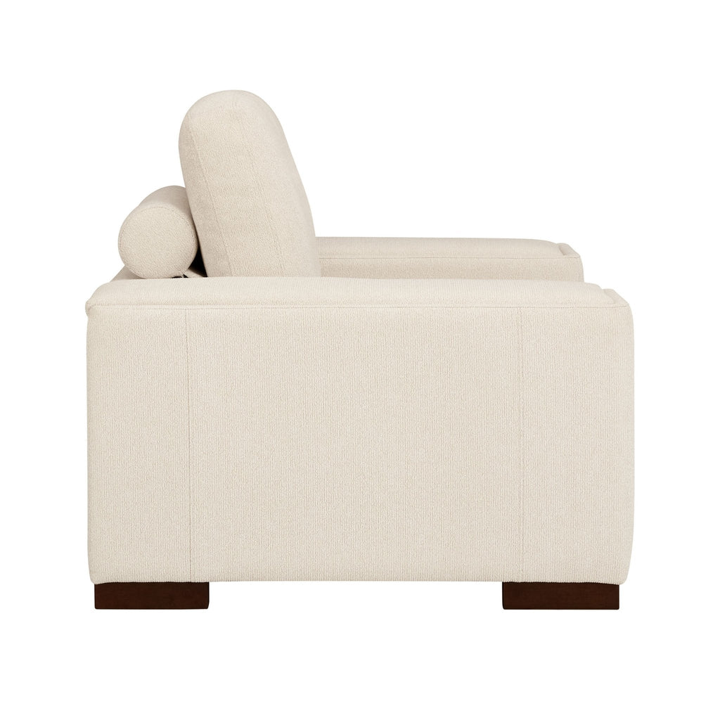 Dusklia - Lyon Armchair - Speckled Sand Boucle