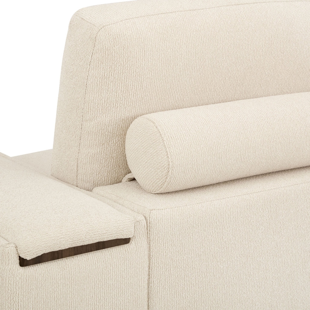 Dusklia - Lyon Armchair - Speckled Sand Boucle