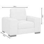 Dusklia - Lyon Armchair - Speckled Sand Boucle