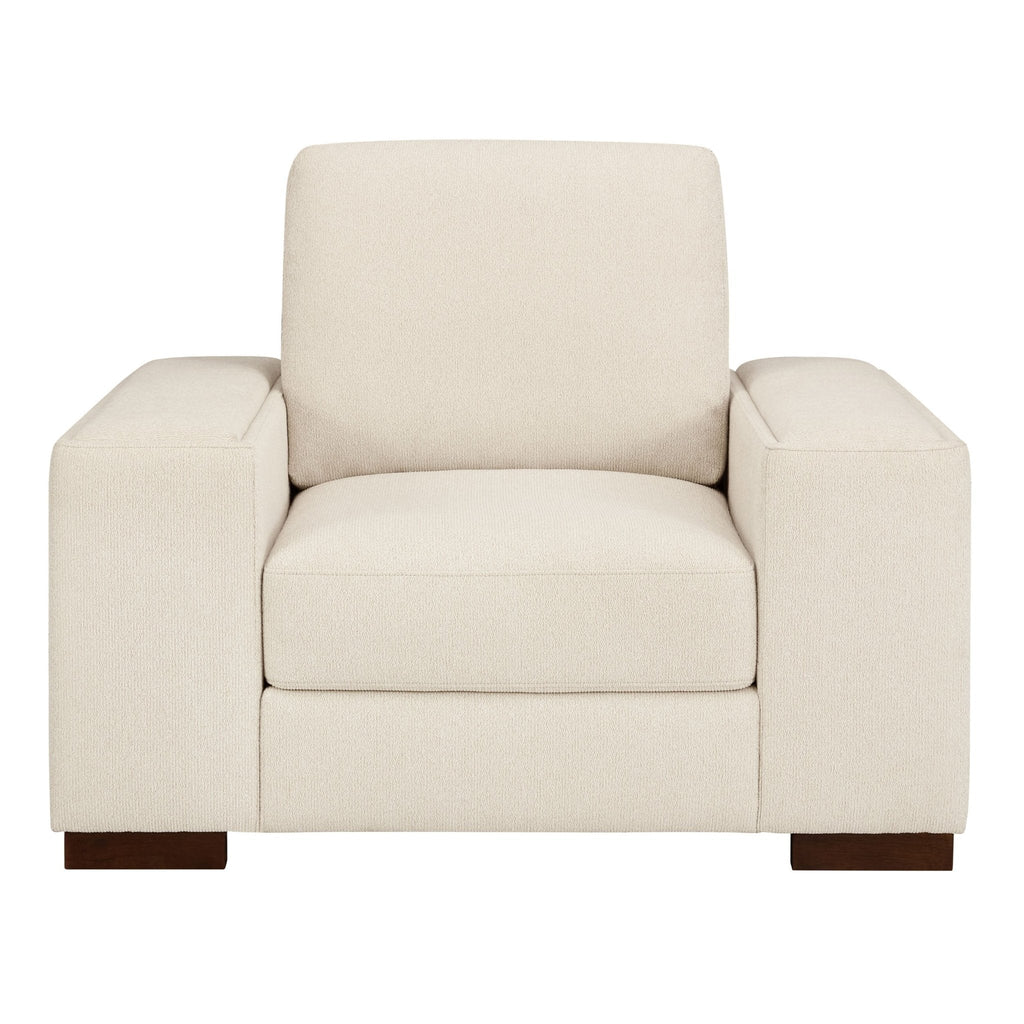 Dusklia - Lyon Armchair - Speckled Sand Boucle