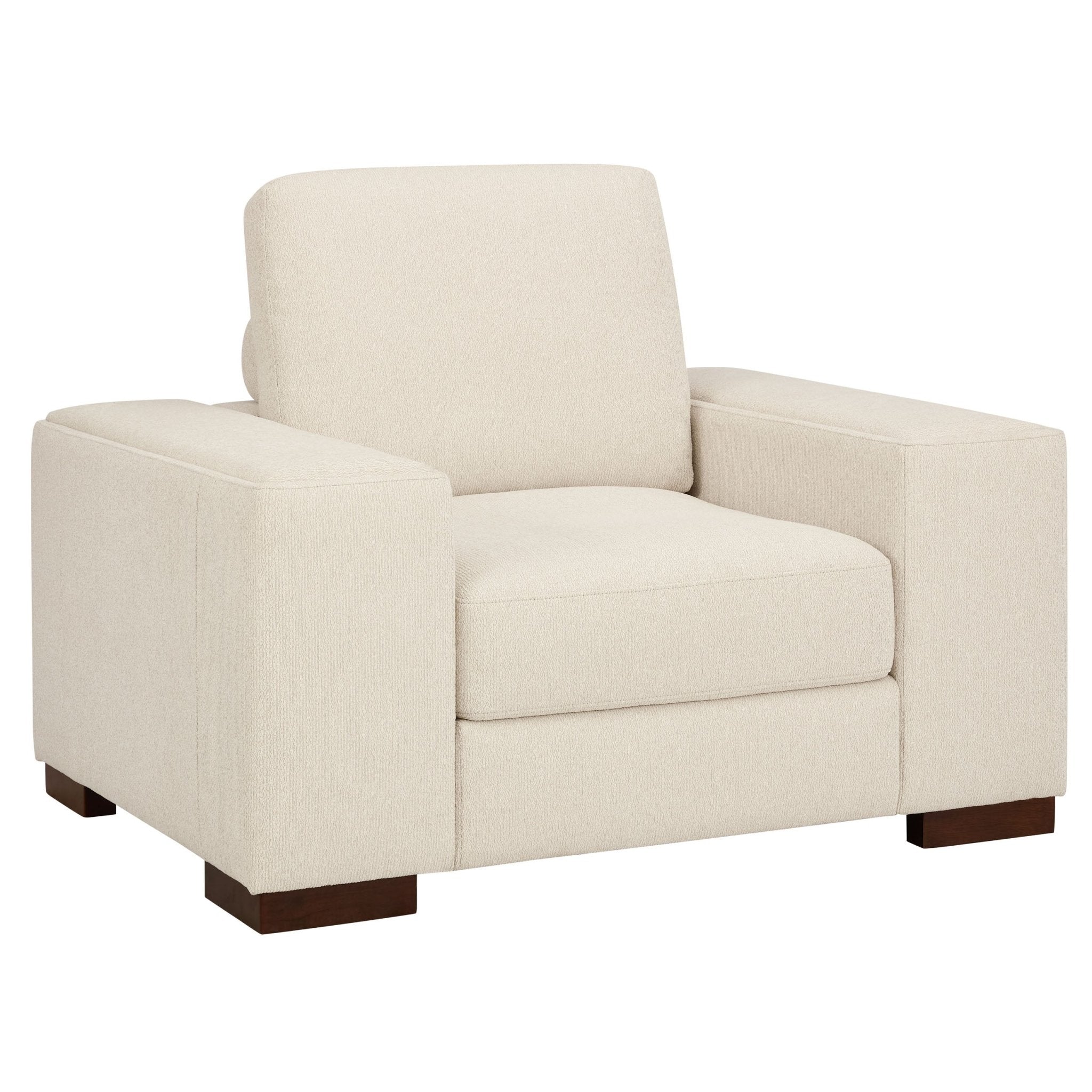Dusklia - Lyon Armchair - Speckled Sand Boucle