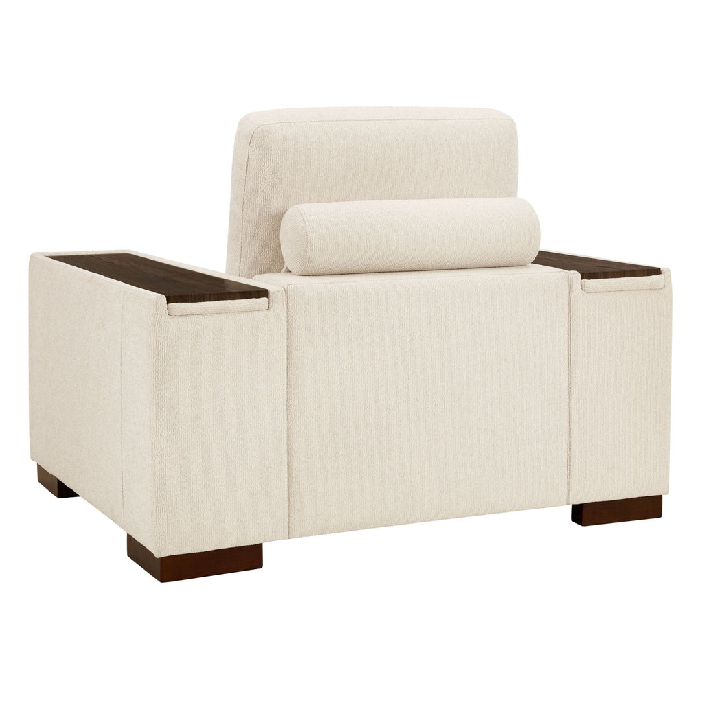 Dusklia - Lyon Armchair - Speckled Sand Boucle