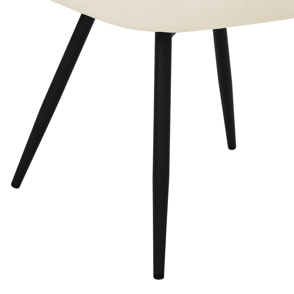 Dusklia - Mabel Set of 2 Dining Chairs - Teddy White
