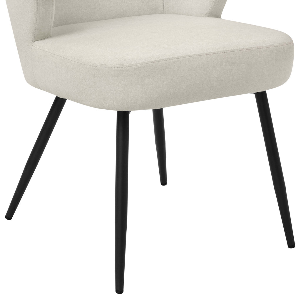 Dusklia - Mabel Set of 2 Dining Chairs - Linen Natural
