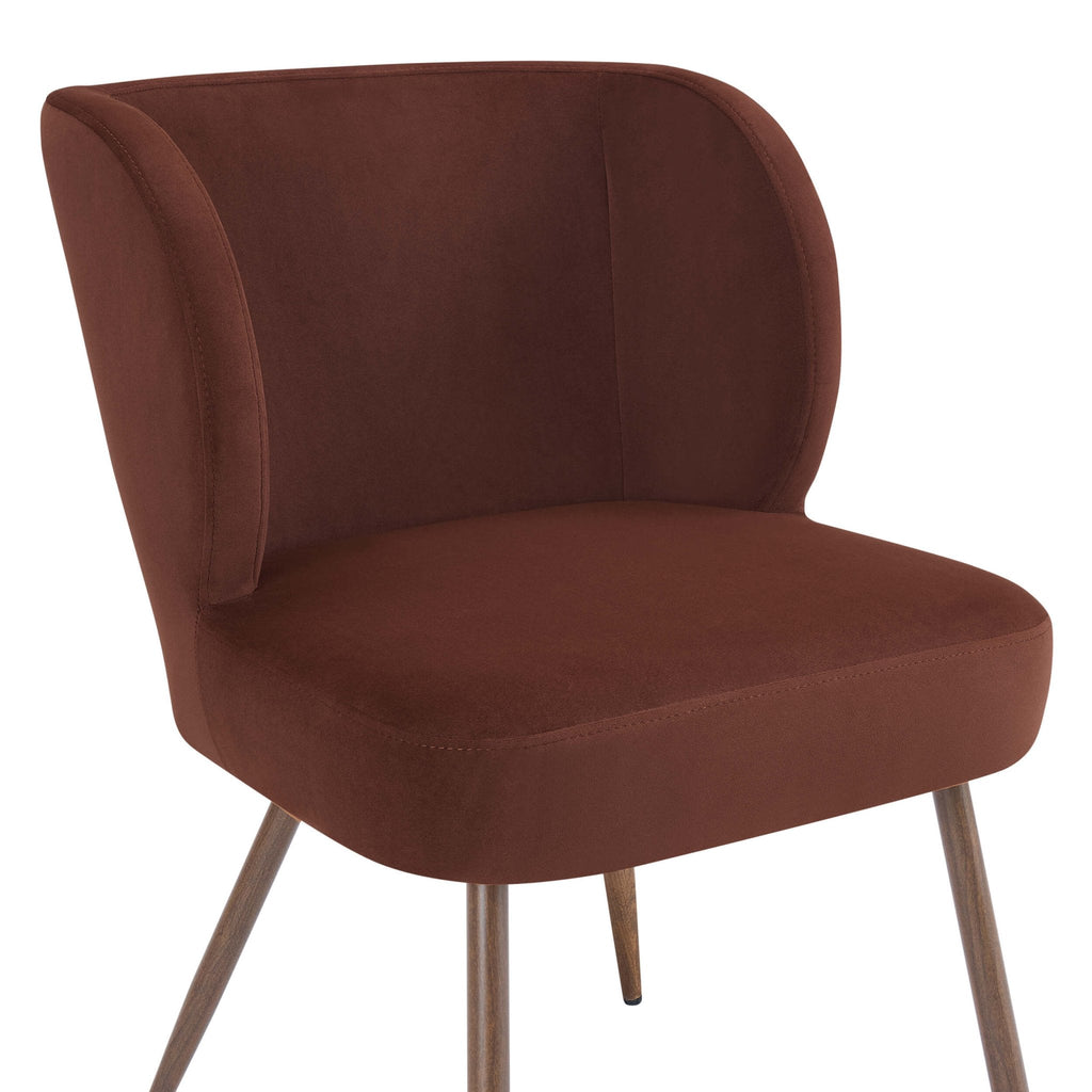 Dusklia - Mabel Set of 2 Dining Chairs - Terracotta