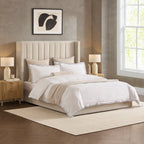 Dusklia - Madison Ottoman Storage Bed - Ecru