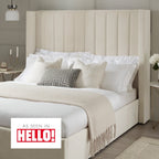 Dusklia - Madison Ottoman Storage Bed - Ecru