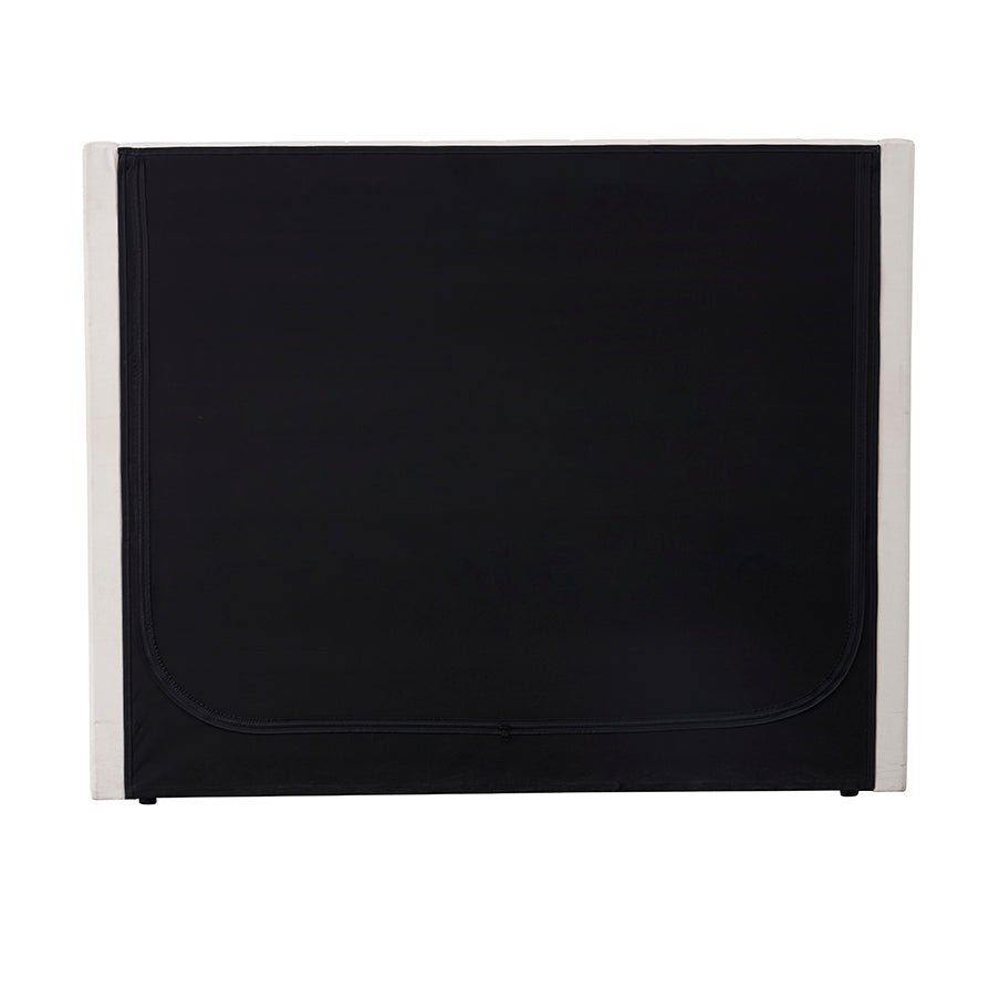 Dusklia - Madison Ottoman Storage Bed - Ecru
