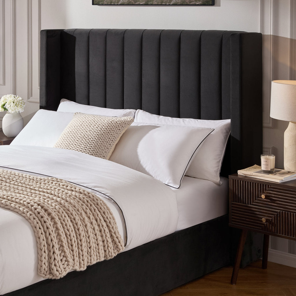 Dusklia - Madison Ottoman Storage Bed - Ink