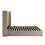 Dusklia - Madison Ottoman Storage Bed - Oatmeal