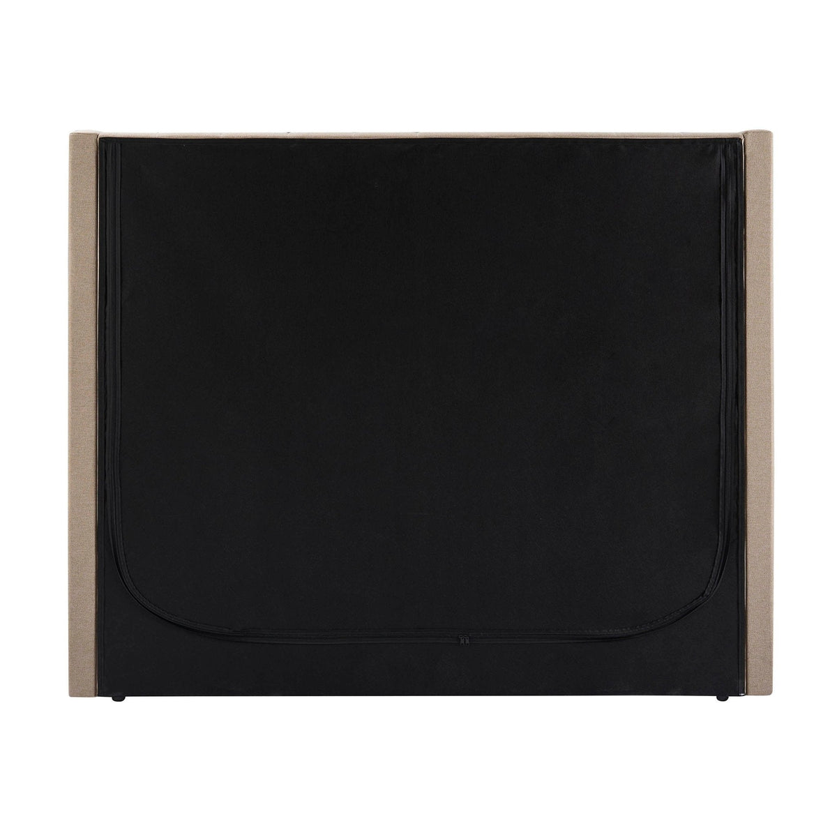 Dusklia - Madison Ottoman Storage Bed - Oatmeal
