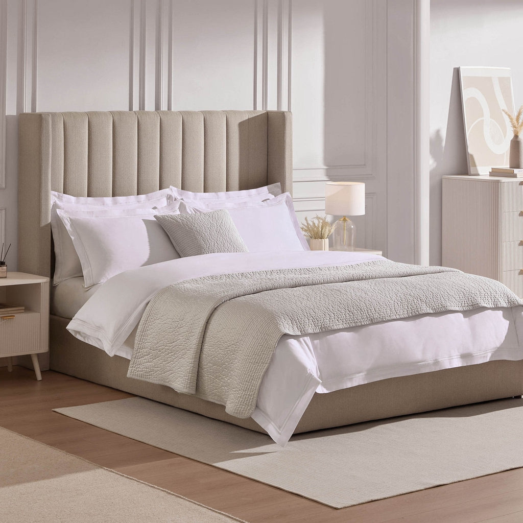 Dusklia - Madison Ottoman Storage Bed - Stone Grey