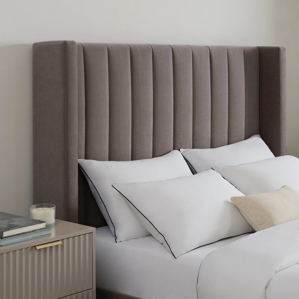 Dusklia - Madison Ottoman Storage Bed - Taupe