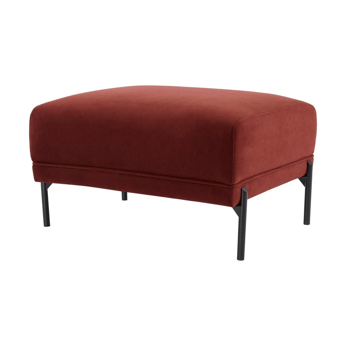 Dusklia - Madison Pouffe - Rust