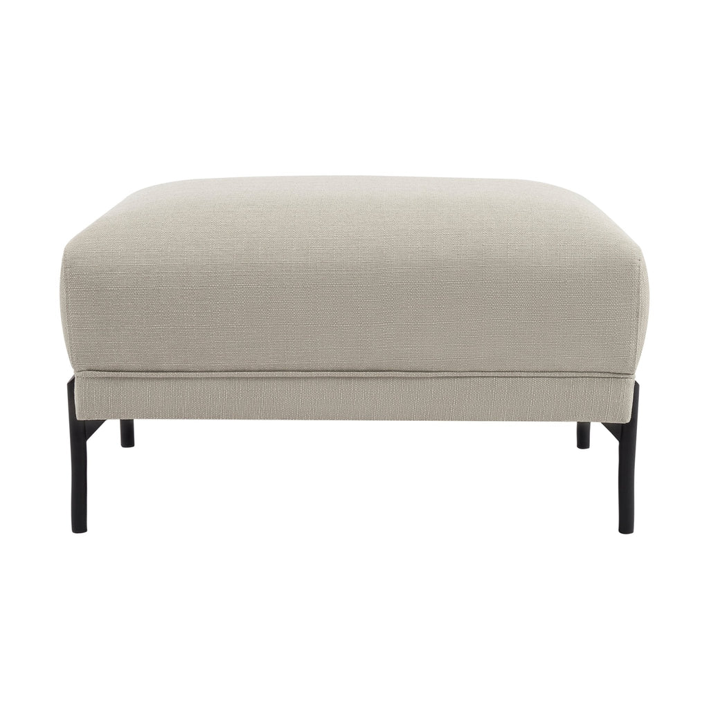 Dusklia - Madison Pouffe - Stone Grey