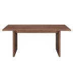 Dusklia - Maisie 4-6 Seater Dining Table -  Mid Wood
