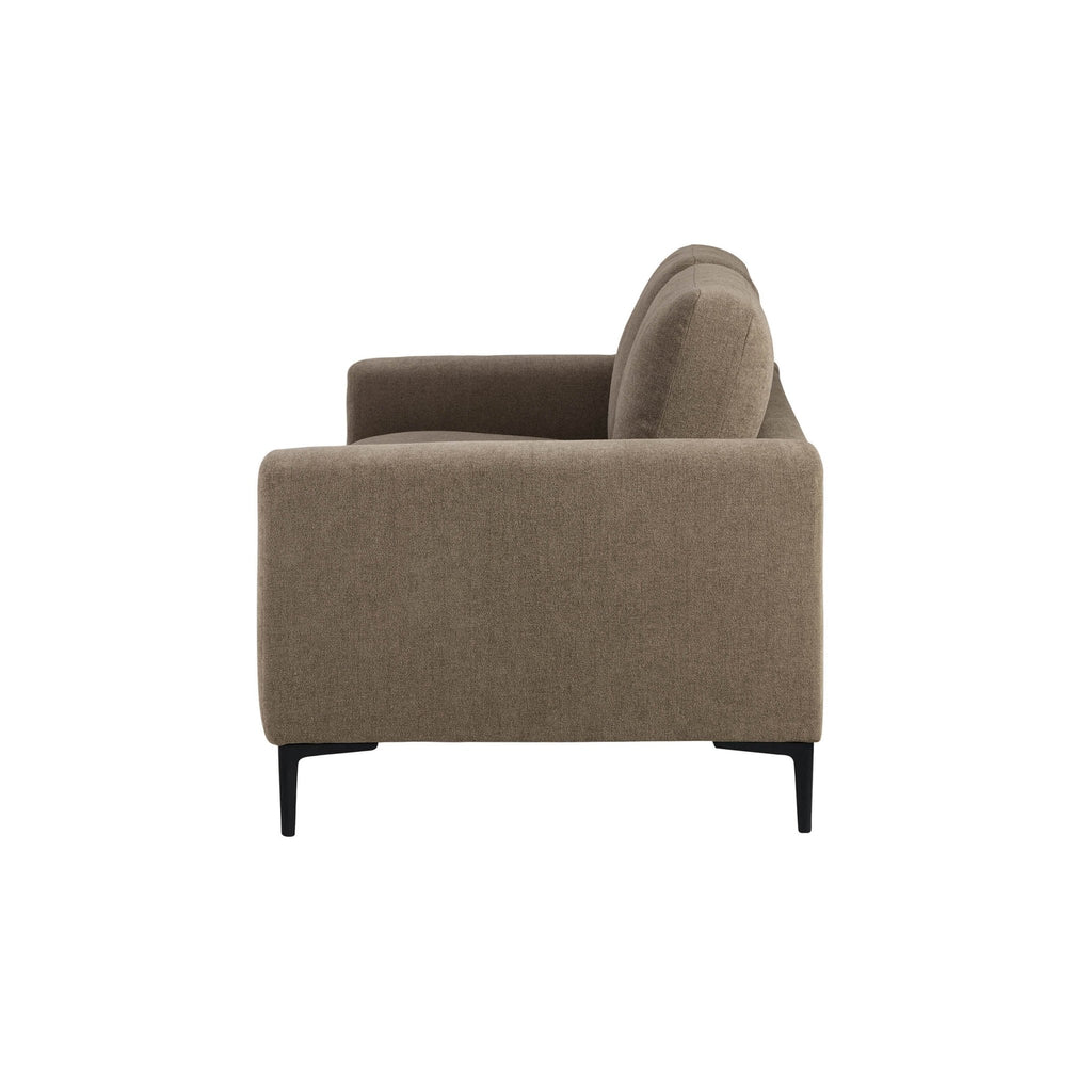 Dusklia - Malibu 2 Seater Sofa - Chenille Mushroom