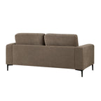 Dusklia - Malibu 2 Seater Sofa - Chenille Mushroom