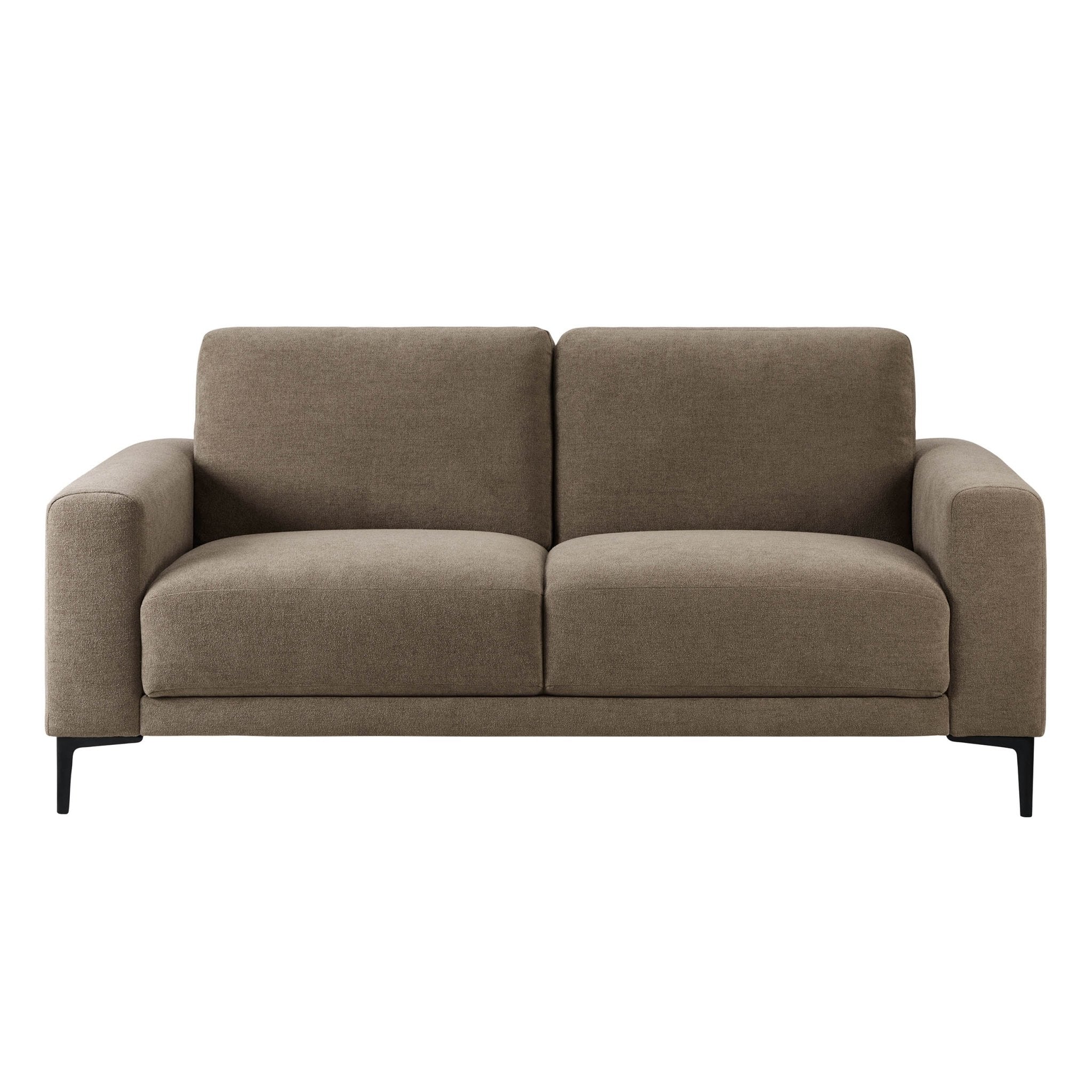 Dusklia - Malibu 2 Seater Sofa - Chenille Mushroom