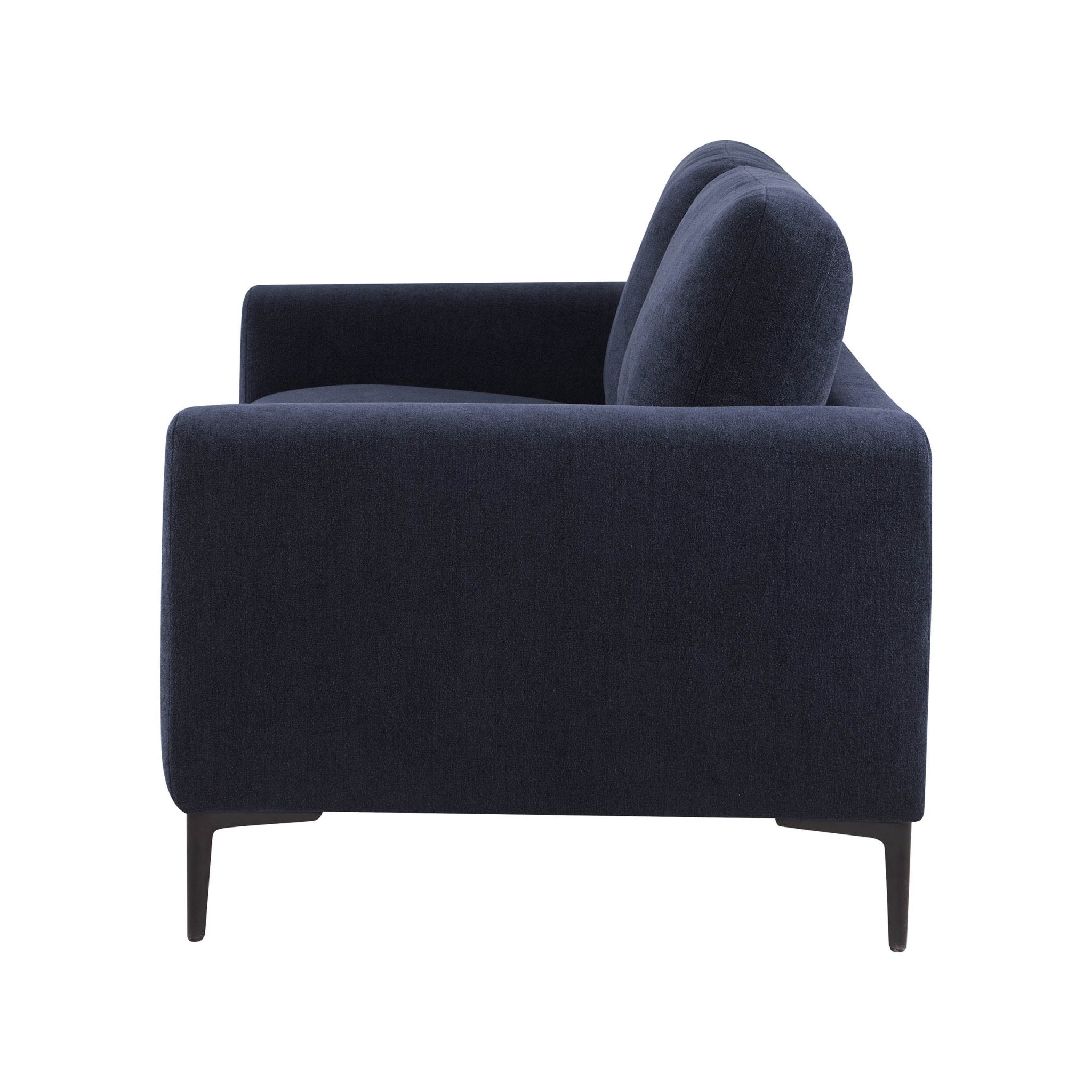 Dusklia - Malibu 2 Seater Sofa - Chenille Navy