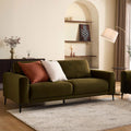 Dusklia - Malibu 3 Seater Sofa - Rich Green