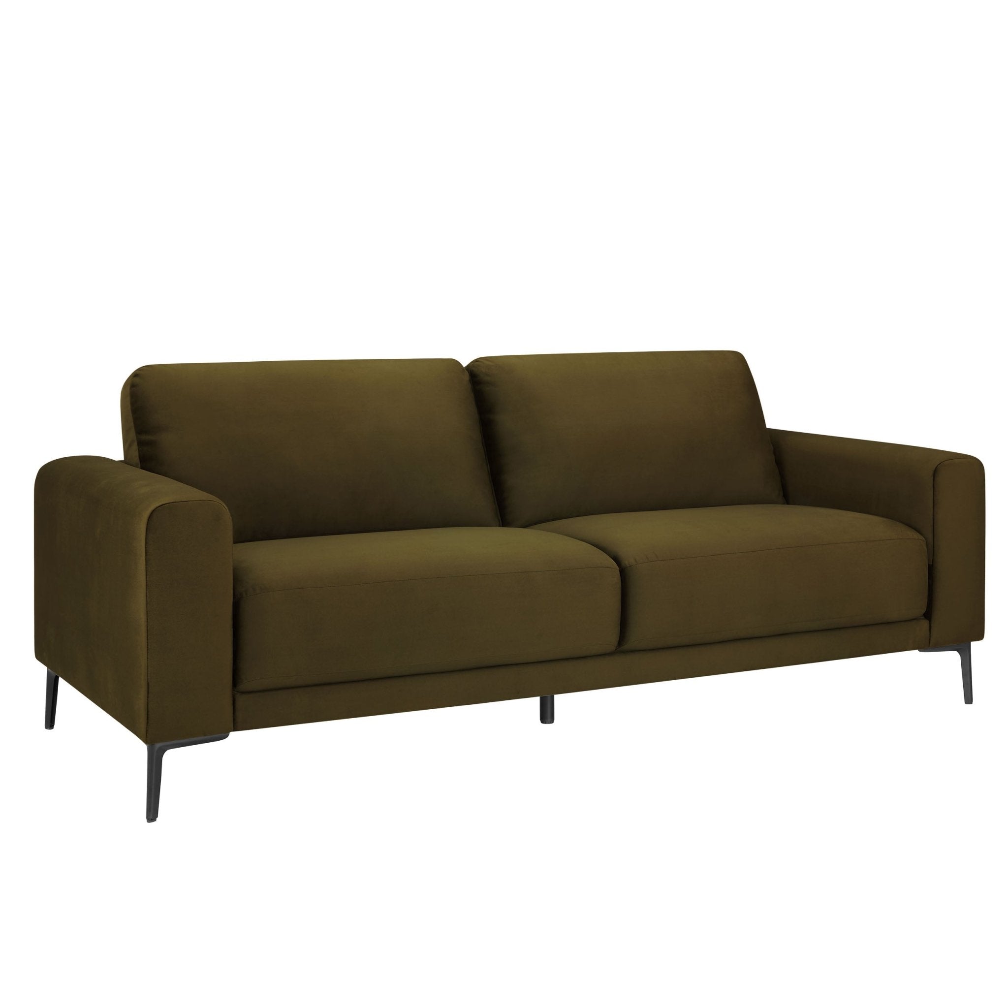 Dusklia - Malibu 3 Seater Sofa - Rich Green