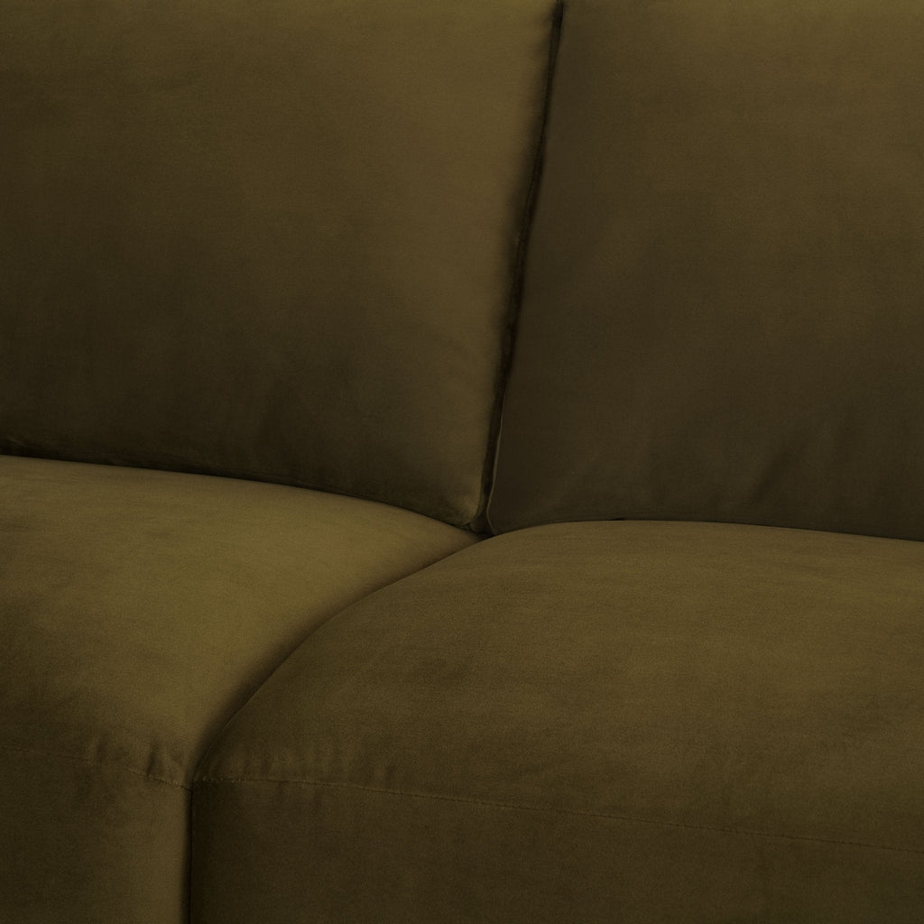 Dusklia - Malibu 3 Seater Sofa - Rich Green