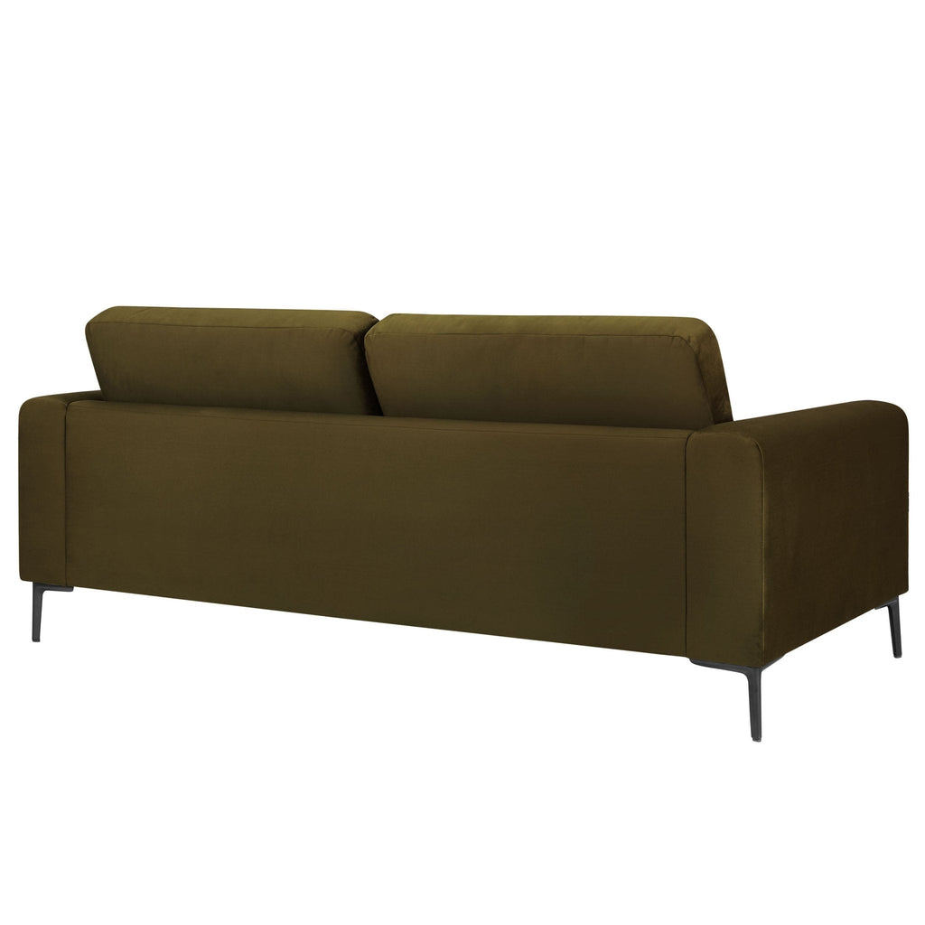 Dusklia - Malibu 3 Seater Sofa - Rich Green