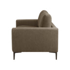 Dusklia - Malibu 3 Seater Sofa - Chenille Mushroom