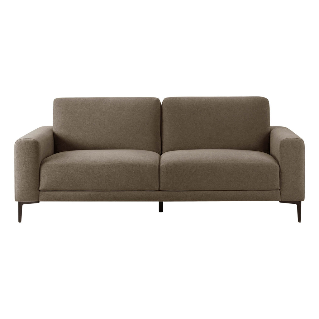 Dusklia - Malibu 3 Seater Sofa - Chenille Mushroom