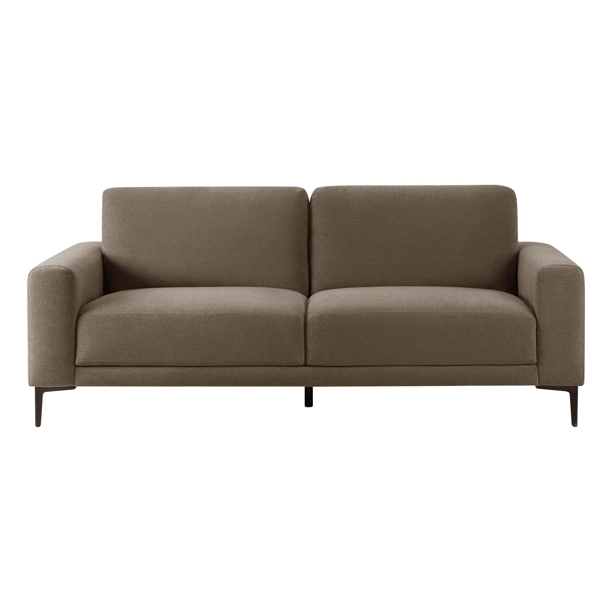 Dusklia - Malibu 3 Seater Sofa - Chenille Mushroom