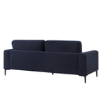 Dusklia - Malibu 3 Seater Sofa - Chenille Navy