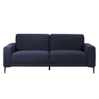 Dusklia - Malibu 3 Seater Sofa - Chenille Navy