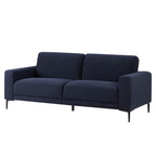 Dusklia - Malibu 3 Seater Sofa - Chenille Navy