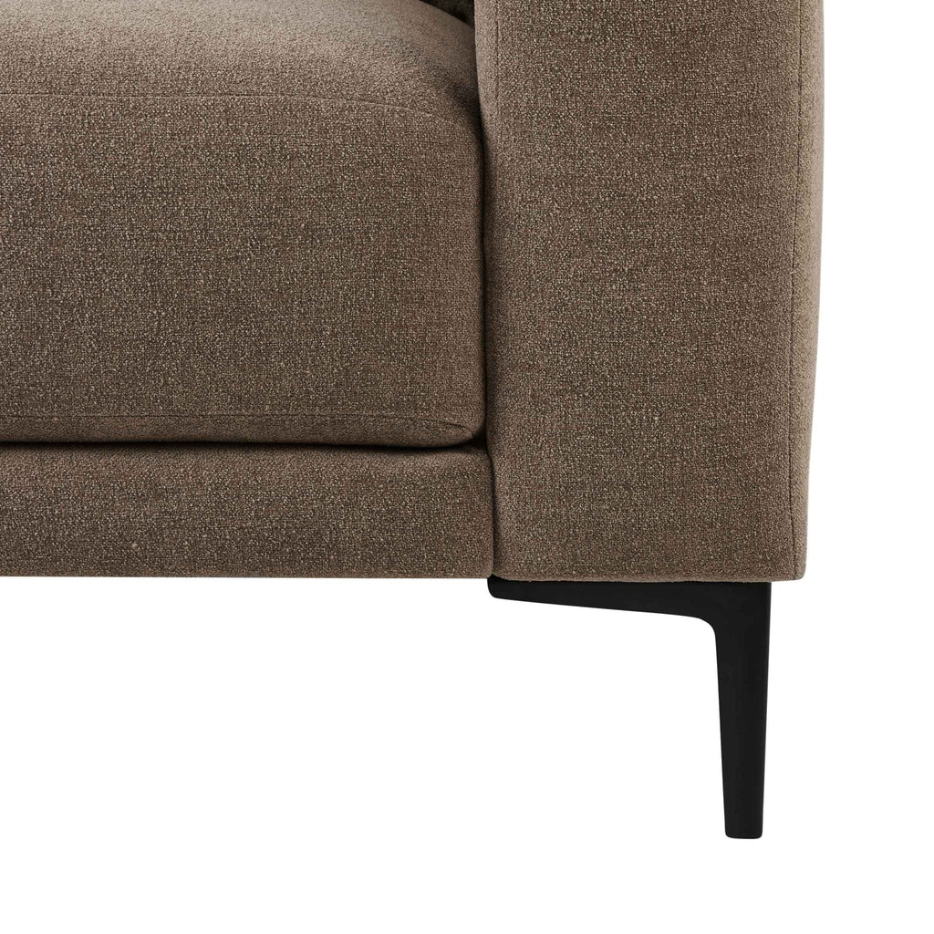 Dusklia - Malibu Armchair - Chenille Mushroom