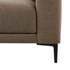 Dusklia - Malibu Armchair - Chenille Mushroom